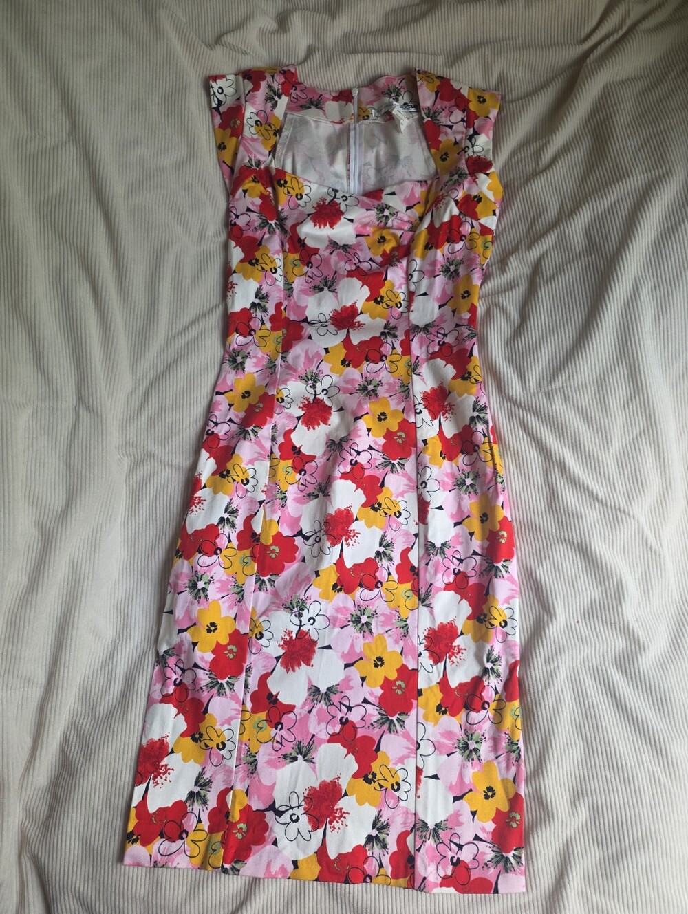 Vintage Necessary Object Floral Dress Size L Nwot
